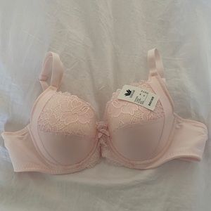 Wacoal 36B Lightly Lined Pink Lace Bra